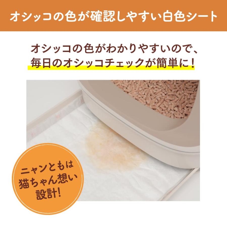 花王 ニャンとも清潔トイレ 脱臭・抗菌シート お徳用 8枚入 [猫用システムトイレシート] |  | 05