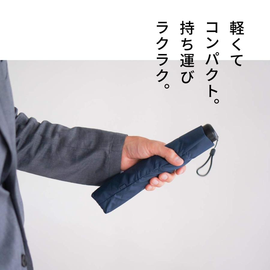 小宮商店 超軽量カーボン 折りたたみ傘 メンズ 大きい 軽い コンパクト 超撥水 テフロン 楽々開閉 60cm (グレー) |  | 02