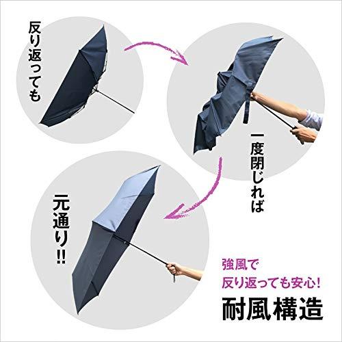 小宮商店 超軽量カーボン 折りたたみ傘 メンズ 大きい 軽い コンパクト 超撥水 テフロン 楽々開閉 60cm (グレー) |  | 07