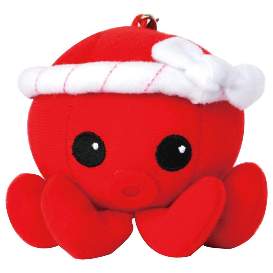 オクトパス君 マスコット ストラップ ぬいぐるみ 合格祈願