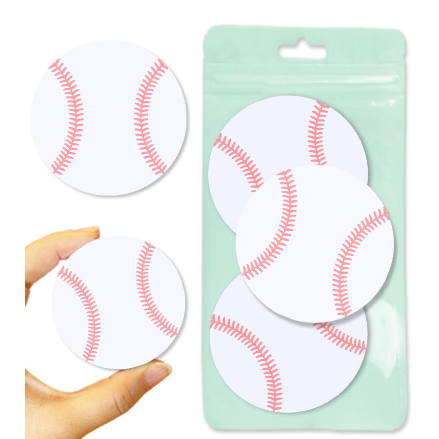 付箋 野球 ボール 6cm 150枚 色紙 卒部 卒業 卒団 プレゼント 【色紙や