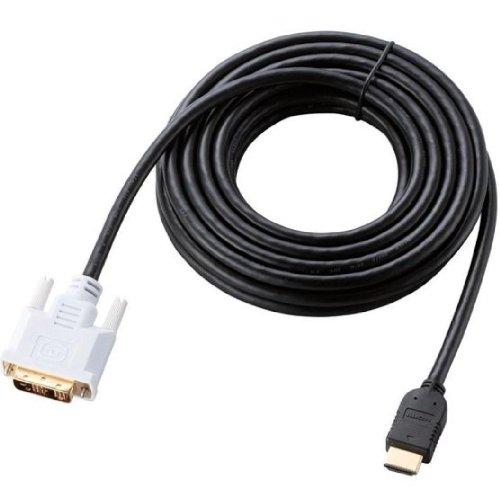 エレコム HDMI-DVI変換ケーブル シングルリンク 5.0m DH-HTD50BK｜hyper-market｜03