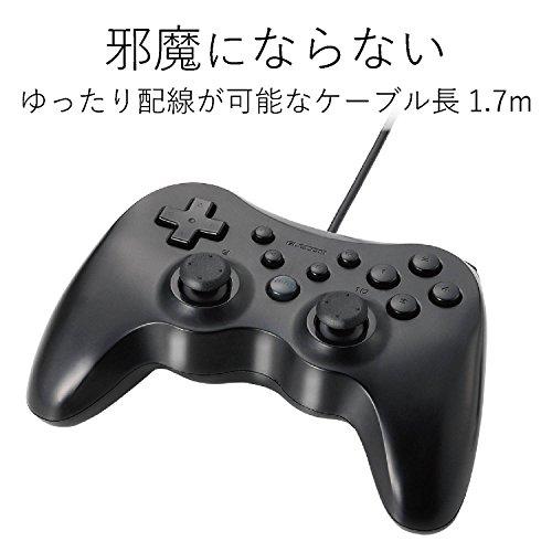 エレコム ゲームパッド 12ボタン 振動機能・連射機能付 ブラック JC-U3712FBK｜hyper-market｜07