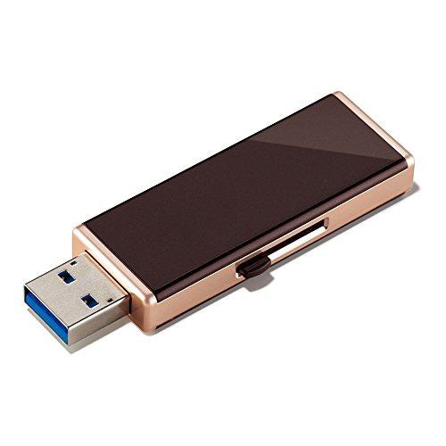 BUFFALO 女性向け キャップレスデザイン USB3.0用 USBメモリー 32GB リッチブラウン RUF3-JW32G-RB｜hyper-market｜08