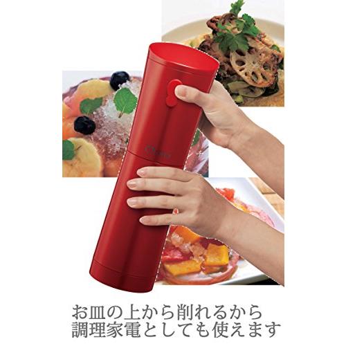 ドウシシャ 大人の氷かき器 パールレッド DHIS-16RD｜hyper-market｜02