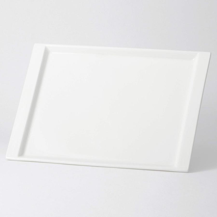NARUMI(ナルミ) プレート 皿 プロスタイル 26cm ホワイト シンプル 長角皿 オブロングトレイ 電子レンジ温め 食洗機対応 日本製 872｜hyper-market｜02
