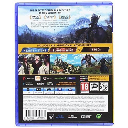 The Witcher 3 Game of the Year Edition (PS4) (輸入版)｜hyper-market｜02
