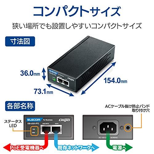 エレコム PoE インジェクター ギガビット対応 3 EIB-UG01-PF2｜hyper-market｜07