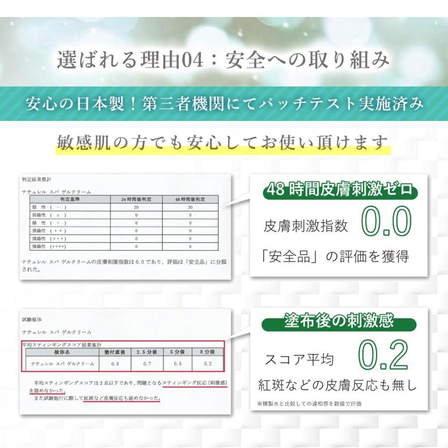 日本健康美容開発 ナチュレルSP ゲルクリーム PLUS エコ詰替え 550g｜hyper-market｜09