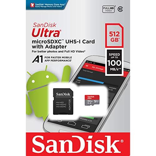 SanDisk ( サンディスク ) 512GB ULTRA microSDXC UHS-I card アダプタ付 SDSQUAR-512G-GN6M｜hyper-market｜05