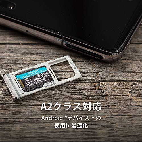キングストン microSD 128GB 170MB/s UHS-I U3 V30 A2 Nintendo Switch動作確認済 Canvas Go｜hyper-market｜05