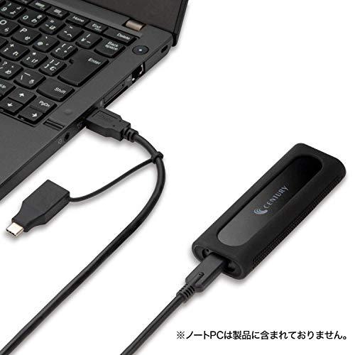 センチュリー シンプルモバイルSlim M.2 NVMe USB3.2 Gen2接続対応ケース CM2NVU32CS_FP｜hyper-market｜06