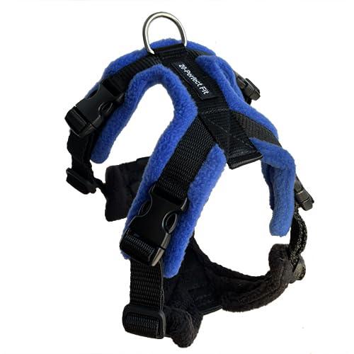 Perfect Fit Harness パーフェクトフィットハーネス Mサイズ （中型犬用） スカイ 20mm (MSM) フリースラ