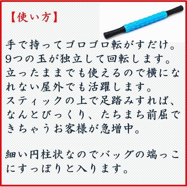 ヨガスティック マッサージスティック ファシアストレッチに最適 柔軟体操 ストレッチ博士 解説動画ビデオあり 筋膜ほぐし トリガーポイント 柔軟王子 |  | 20