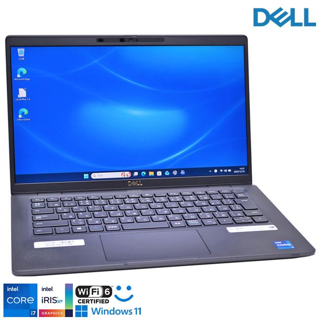 メモリ32G フルHD DELL Latitude 7320 Core i7 1185G7 IrisXe M.2SSD512G Wi-Fi6 顔認証 Webカメラ USBType-C Windows11 | DELL