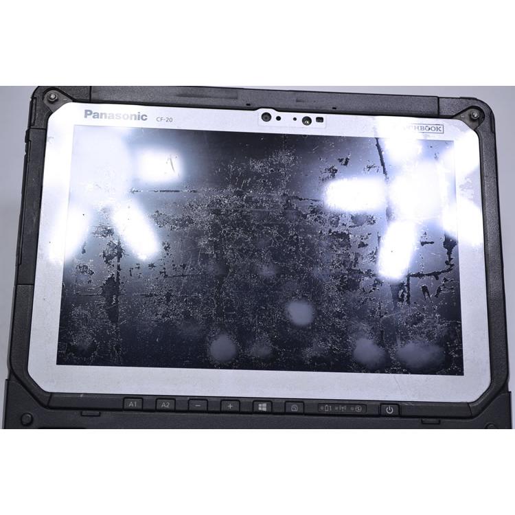 訳あり タッチパネル 10.1型 WUXGA Panasonic TOUGHBOOK CF-20 Core i5 7Y57 SSD128G メモリ4G Wi-Fi Webカメラ 顔認証 Windows10 | タフブック | 07