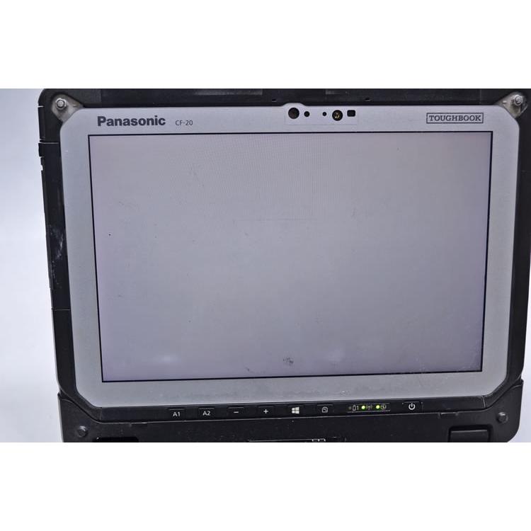 訳あり タッチパネル 10.1型 WUXGA Panasonic TOUGHBOOK CF-20 Core i5 7Y57 SSD128G メモリ4G Wi-Fi Webカメラ 顔認証 Windows10 | タフブック | 08