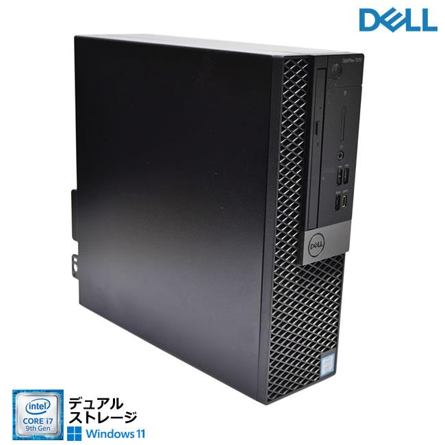 DELL OPTIPLEX 7070 SF 8コア Core i7 9700 メモリ16G M.2SSD256G HDD1.5TB USBType-C マルチ Windows11 | DELL