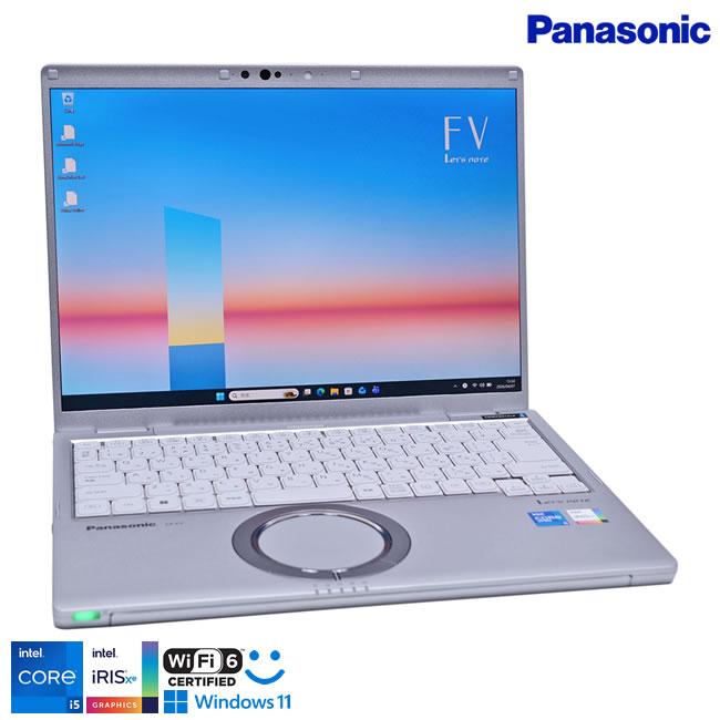 使用時間70H 14.0型 Panasonic Let's note FV1 メモリ16G Core i5 1145G7 IrisXe m.2SSD256G Wi-Fi6 顔認証 Webカメラ Windows11 | Let’s note