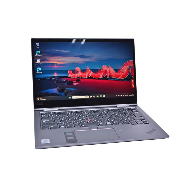 2-in-1 Wi-Fi6 SIMフリー 顔認証 Lenovo ThinkPad X1 Yoga Gen 5 Core i5 10210U m.2SSD256G メモリ8G 14.0型 フルHD Windows11 | ThinkPad | 02