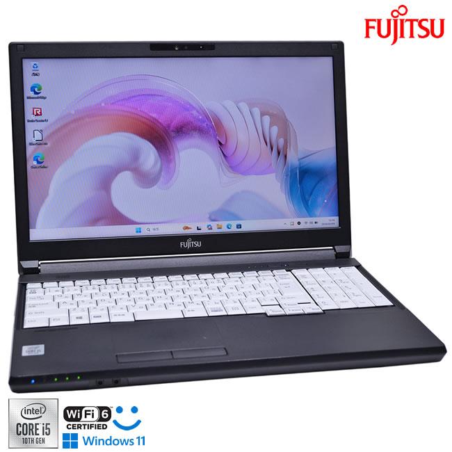 新品SSD512G Wi-Fi6 富士通 LIFEBOOK A5510/EX Core i5 10210U 顔認証 Webカメラ メモリ8G マルチ HDMI Windows11 | 富士通