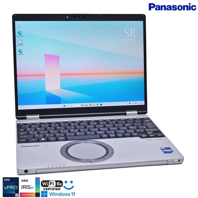 12.4型 FHD+ 第13世代 Core i5 1345U IrisXe Panasonic Let's note SR4 メモリ16G M.2SSD256G 顔認証 Webカメラ Wi-Fi6E Windows11 | Let’s note