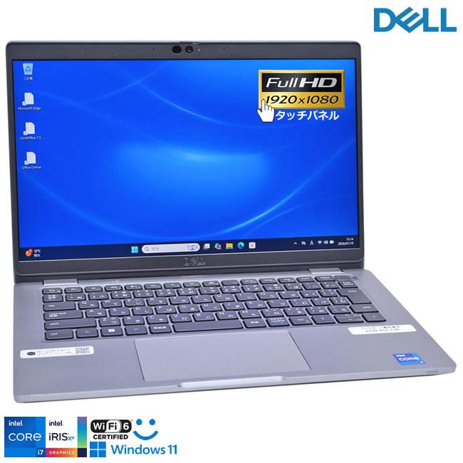 タッチパネル フルHD DELL Latitude 5320 Core i7 1185G7 IrisXe Wi-Fi6 顔認証 メモリ16G M.2SSD512G USBType-C Windows11 | DELL