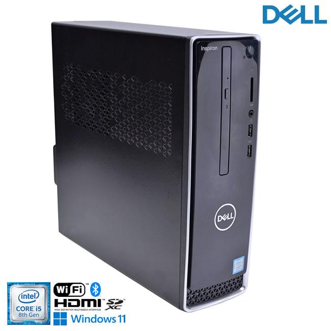 Wi-Fi Bluetooth デスクトップ HDMI DELL Inspiron 3470 6コア Core i5 8400 m.2SSD256G HDD500G メモリ8G マルチ Windows11 | DELL