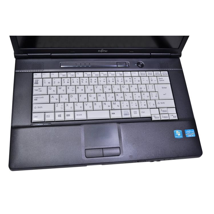 Windows7 32bit 中古 ノートパソコン HD+液晶 富士通 LIFEBOOK A572/F Core i3 3110M SSD128G メモリ4G マルチ Wi-Fi Webカメラ USB3.0 | 富士通 | 03
