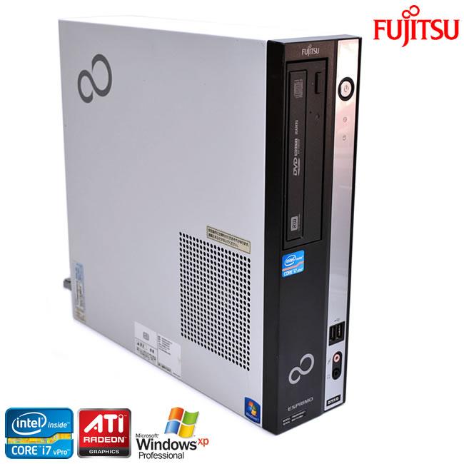 WindowsXP DtoD シリアル/パラレル 中古パソコン 富士通 ESPRIMO D751/C Core i7-2600 RADEON メモリ4G HDD500G マルチ | 富士通