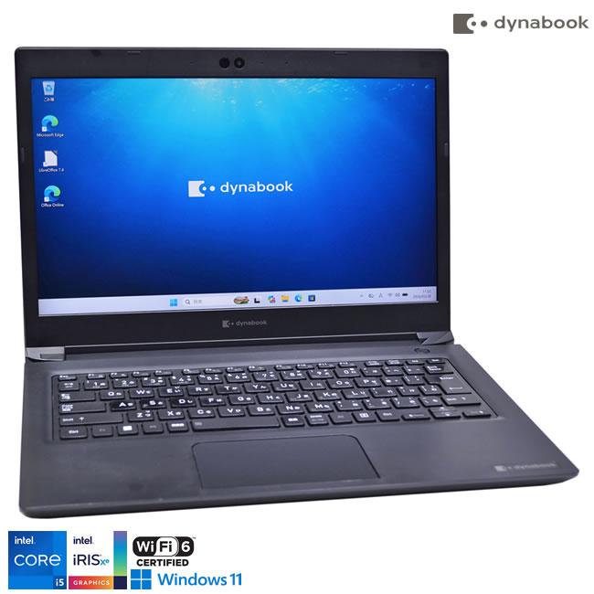 13.3型 フルHD dynabook S73/HS Core i5 1135G7 IrisXe メモリ8GB M.2SSD128G Wi-Fi6 USBType-C Webカメラ Windows11 | dynabook