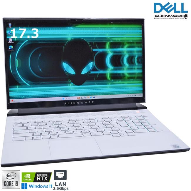 RTX2060Super Core i9 10980HK メモリ32G ゲーミングPC ALIENWARE m17 R3 17.3型 m.2SSD1TB 2.5GbpsLAN Wi-Fi6 Windows11 | DELL