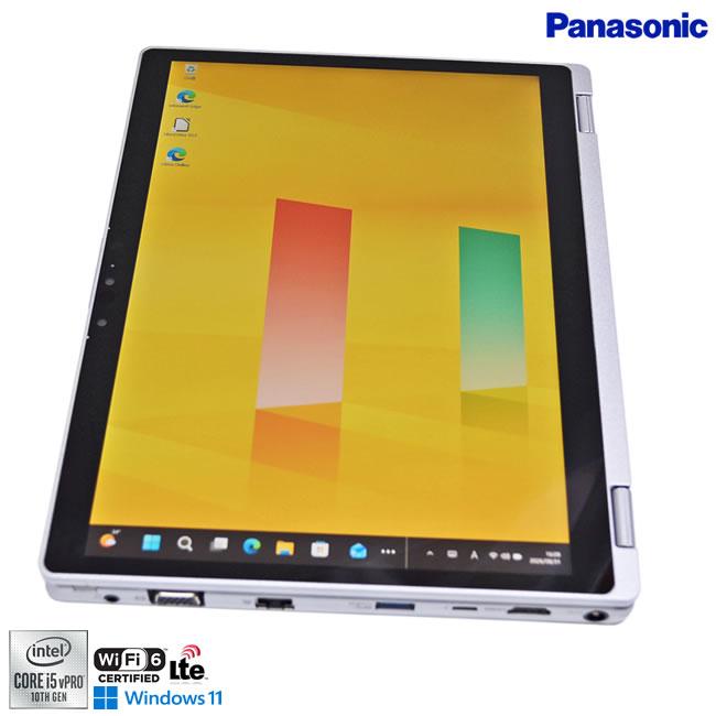 訳あり WQXGA+ Panasonic Let's note QV9 2-in-1 Core i5 10310U LTE Wi-Fi6 顔認証 メモリ8G m.2SSD256G Windows11 | Let’s note
