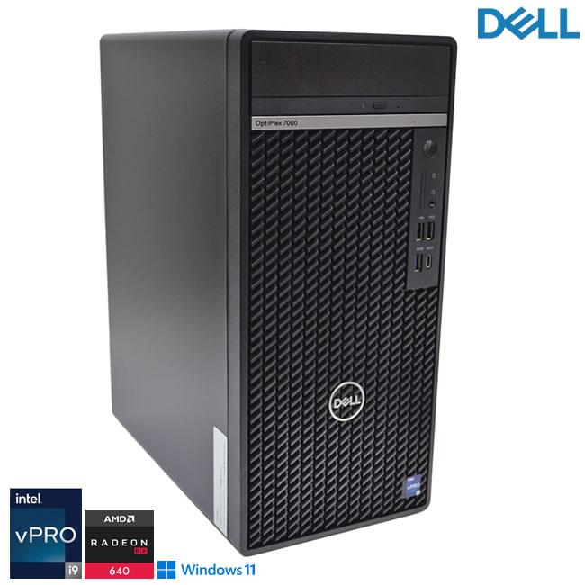 16コア24スレッド Core i9 12900K メモリ32G DELL OPTIPLEX 7000 Tower M.2SSD1TB HDD1TB RadeonRX USBType-C Windows11 | DELL