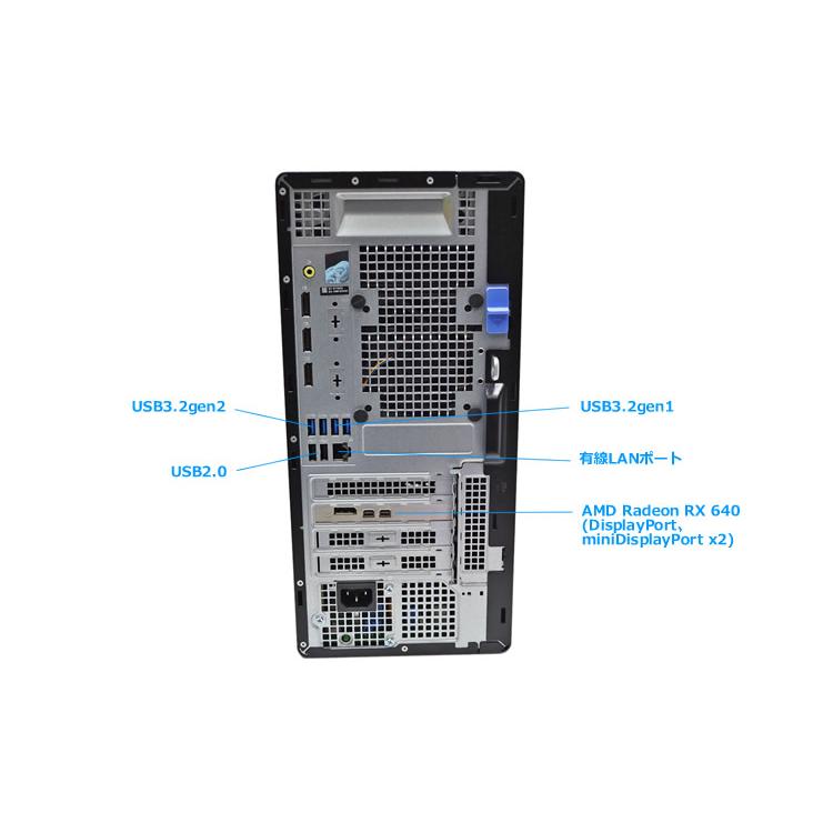 メモリ64G DELL OPTIPLEX 7000 Tower 16コア24スレッド Core i9 12900K M.2SSD1TB RadeonRX USBType-C Windows11 | DELL | 03