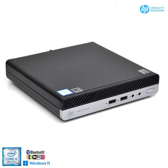 日本HP ミニPC HP ProDesk 400 G4 DM 4コア Core i3 8100T Wi-Fi 日本HP ミニPC HP ProDesk 400 G4 DM 4コア Core i3 8100T Wi-Fi