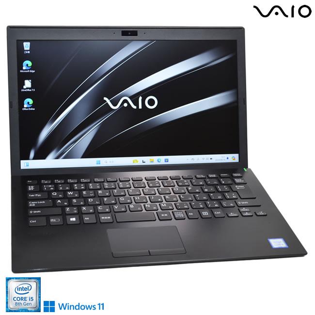 Windows11 13.3型 フルHD VAIO Pro PG VJPG11C11N Core i5 8250U メモリ8G M.2SSD256G Wi-Fi Webカメラ | 
