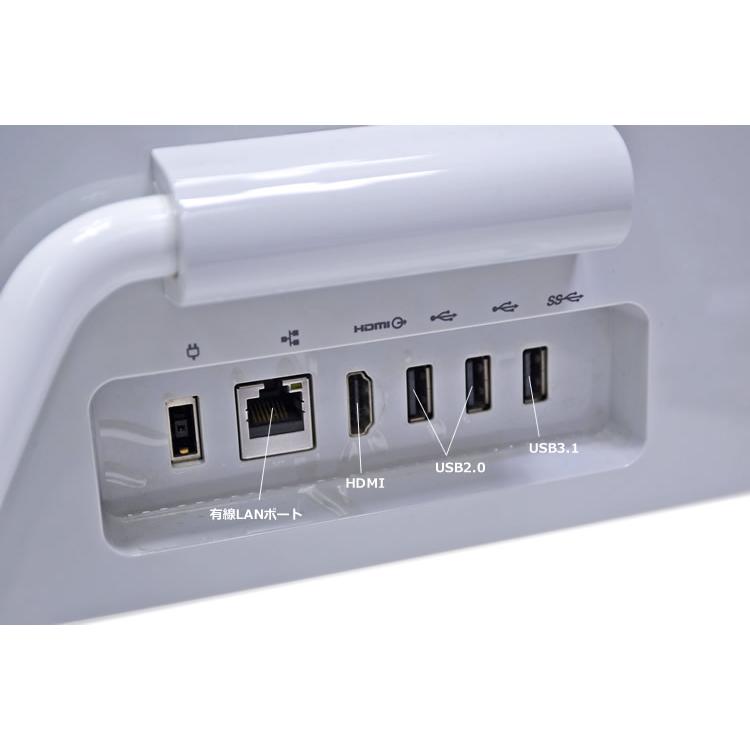 23.8型 Lenovo IdeaCentre AiO 3 24IMB05 PentiumGold G6400T m.2SSD128G HDD500G メモリ8G Wi-Fi マルチ カメラ | Ideacentre | 02