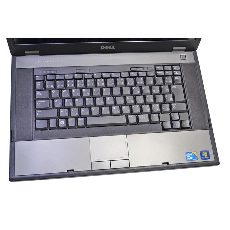 WindowsXP ノートパソコン DELL Latitude E5510 Core i5 460M HDD500G メモリ4G マルチ Wi-Fi シリアルポート | DELL | 03
