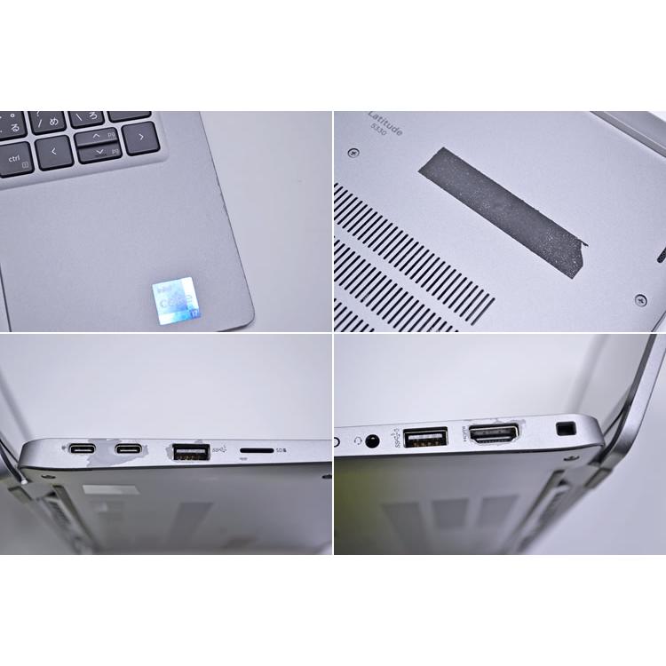 第12世代 Core i7 1265U IrisXe DELL Latitude 5330 メモリ16G m.2SSD256G 顔認証 Webカメラ Wi-Fi6E USBType-C Windows11 | DELL | 04
