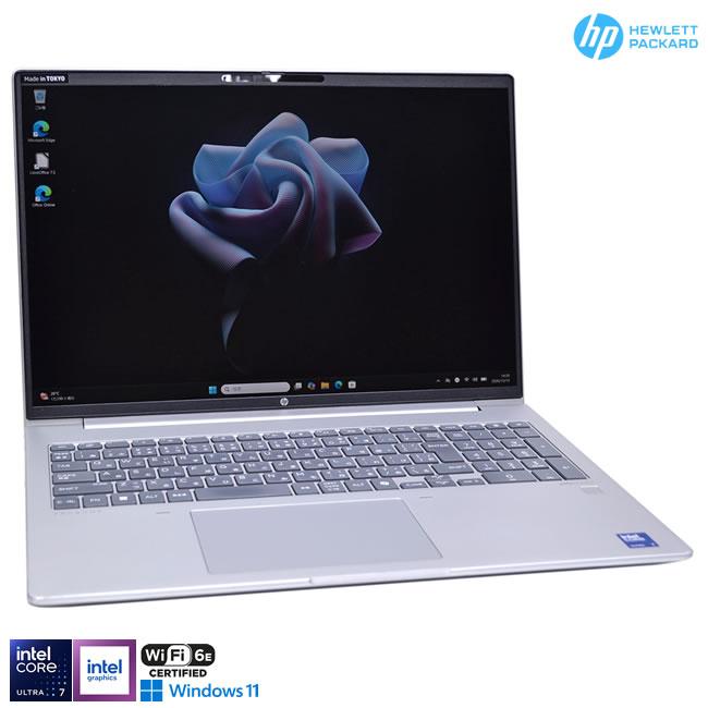 Core Ultra 7 155U 16型 WUXGA HP ProBook 460 G11 M.2SSD1TB メモリ16G Wi-Fi6E Webカメラ USBType-C Windows11 | 日本HP