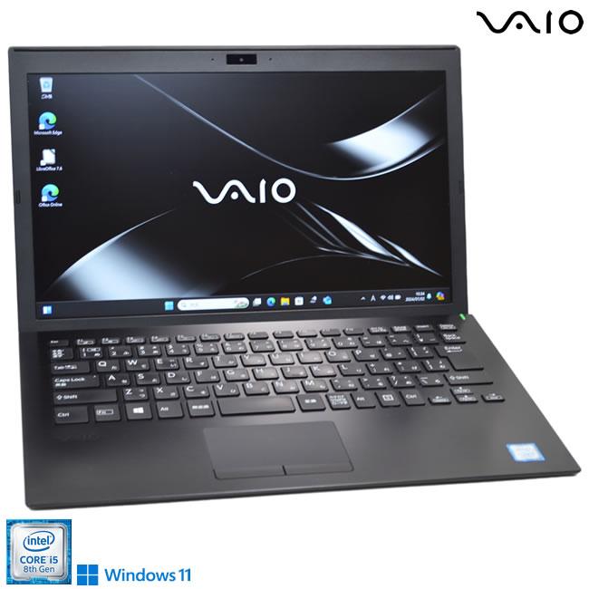 13.3型 フルHD Windows11 VAIO Pro PG VJPG11C11N Core i5 8250U M.2SSD256G メモリ8G Wi-Fi Webカメラ | 