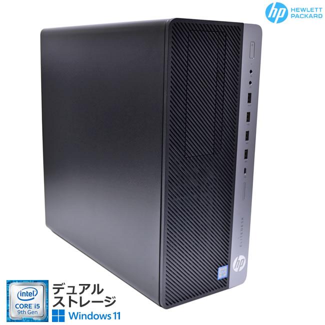 デスクトップ HP EliteDesk 800 G5 TWR Core i5 9500 新品SSD512G HDD1TB メモリ16G USBType-C マルチ Windows11 | 日本HP