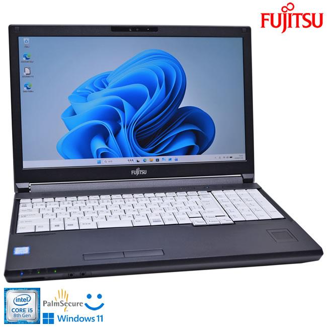 フルHD ノートパソコン 顔認証 富士通 LIFEBOOK A749/A Core i5 8365U SSD256G メモリ8G Wi-Fi Webカメラ Windows11 | 富士通