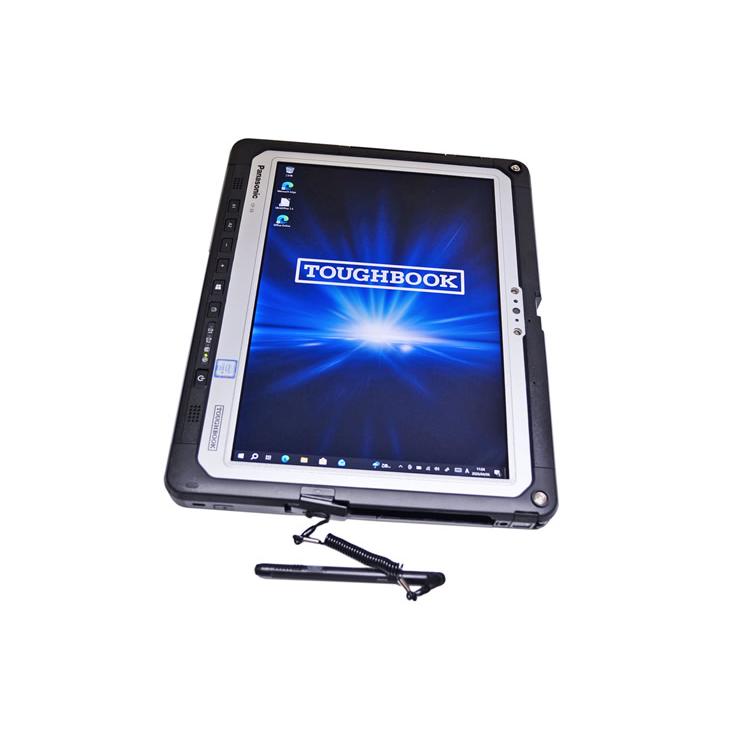 頑丈 12.0型 QHD タブレット Panasonic ToughBook CF-33 Core i5 7300U m.2SSD256G メモリ8G 顔認証 Webカメラ Wi-Fi Windows10 | TOUGHPAD | 01