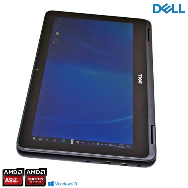 11.6型 Dell Inspiron 11 3185 2-in-1 AMD A9-9420e Radeon R5 メモリ8G eMMC128G Webカメラ Wi-Fi タッチパネル Windows10 | DELL