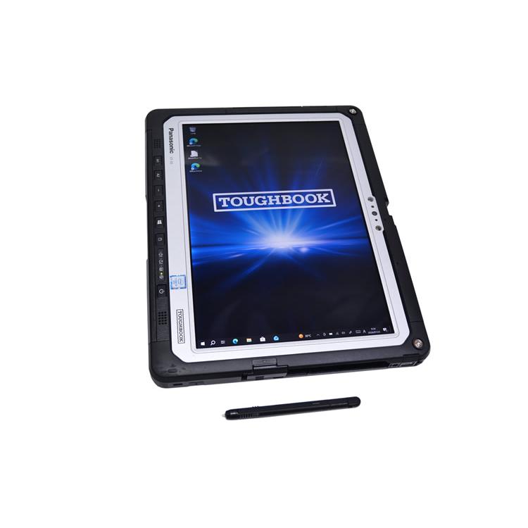 QHD タッチ液晶 12.0型 タブレット Panasonic ToughBook CF-33 Core i5 7300U m.2SSD256G メモリ8G Wi-Fi 顔認証 Webカメラ Windows10 | TOUGHPAD | 01