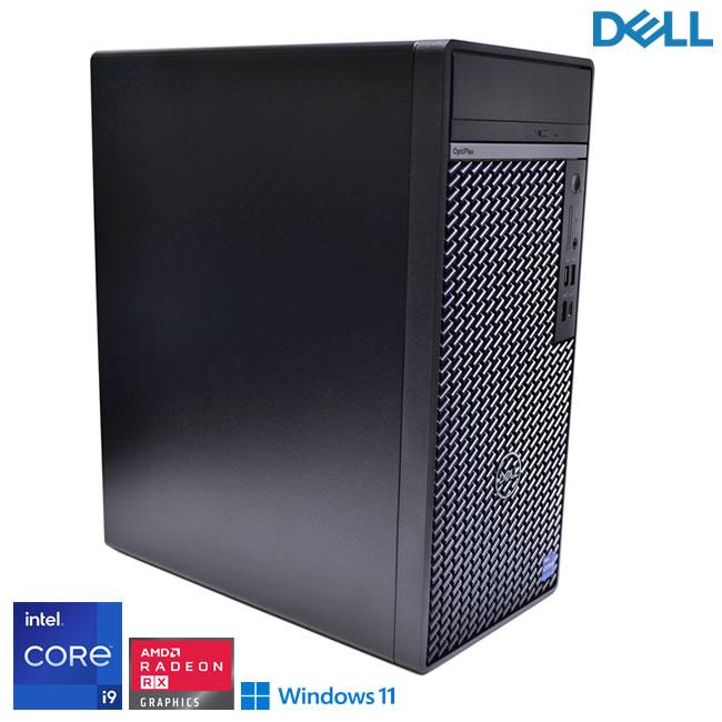 メモリ32G DELL OPTIPLEX Tower Plus 7010 第13世代 24コア 32スレッド Core i9 13900K m.2SSD1TB RadeonRX マルチ USBType-C | DELL