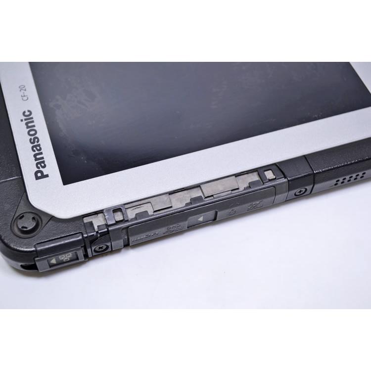 訳あり 10.1型 タブレットPC WUXGA Panasonic TOUGHBOOK CF-20E0385VJ Core i5 7Y57 Windows10 SSD128G メモリ4G Wi-Fi 顔認証 microSD | タフブック | 04