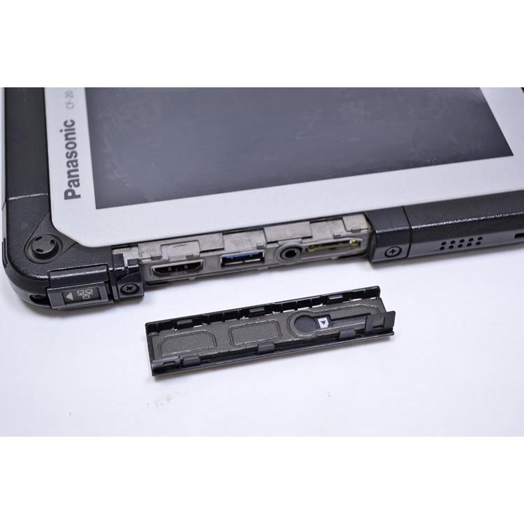 訳あり 10.1型 タブレットPC WUXGA Panasonic TOUGHBOOK CF-20E0385VJ Core i5 7Y57 Windows10 SSD128G メモリ4G Wi-Fi 顔認証 microSD | タフブック | 05